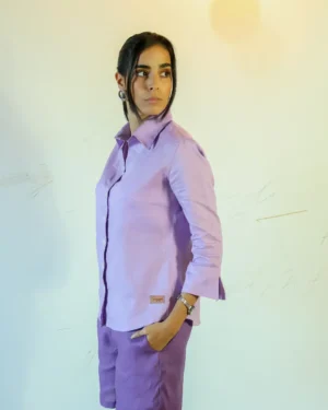 Blusa Auténtica lila