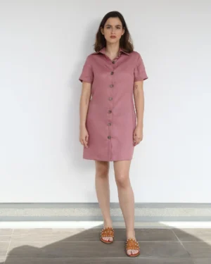 Vestido Versátil Rosa viejo